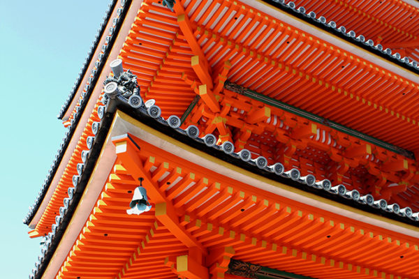Detail of the pagoda roof